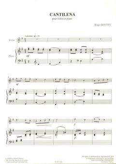 Cantinela von Roger Boutry 