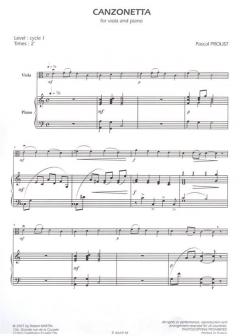 Canzonetta von Pascal Proust 