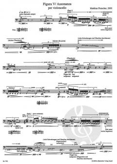 Figura V / Assonanza per violoncello von Matthias Pintscher im Alle Noten Shop kaufen
