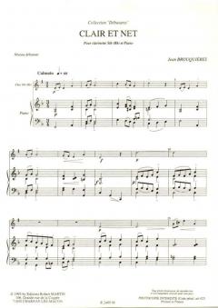 Clair et net von Jean Brouquières 