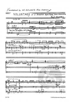 Ausgewählte Orgelmusik von Bengt Hambraeus im Alle Noten Shop kaufen