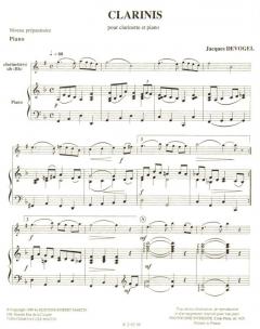 Clarinis von Jacques Devogel 