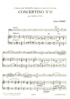 Concertino No. 17 (Julien Porret) 