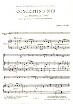 Concertino 3 von Julien Porret 