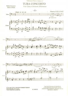 Concerto lyrique von Maurice Faillenot 