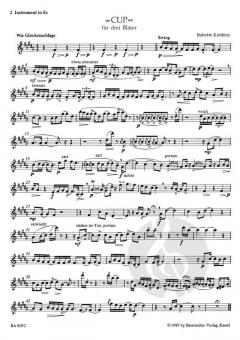 CUP für drei Bläser 