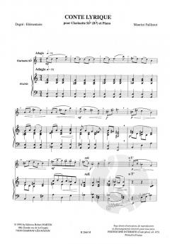 Conte lyrique von Maurice Faillenot 