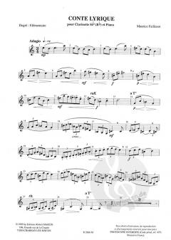Conte lyrique von Maurice Faillenot 