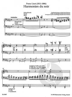 Harmonies du Soir von Franz Liszt 