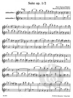 2 Suiten op.1/2+3 (Pierre Danican Philidor) 