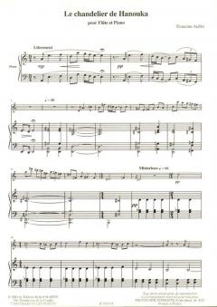 Le Chandelier de Hanouka (1 Pièce) von Francine Aubin 