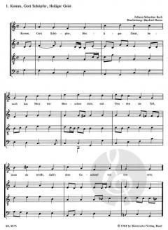 12 Choräle zu Pfingsten und Trinitatis (Johann Sebastian Bach) 