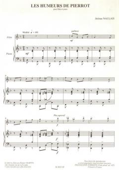 Les Humeurs de Pierrot von Jérôme Naulais 