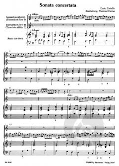 Sonata concertata (Dario Castello) 