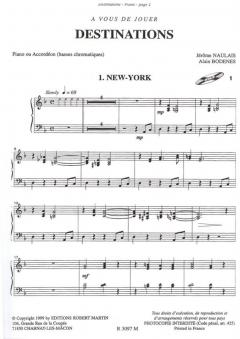 Destination piano avec CD von Jérôme Naulais 