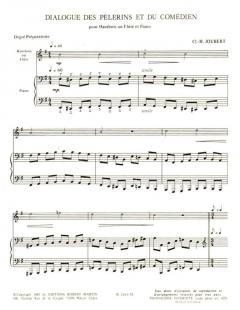 Dialogue des pèlerins et du comédien von Claude-Henry Joubert 