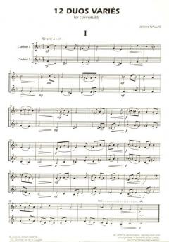 Douze duos variés von Jérôme Naulais 