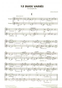 Douze duos variés von Jérôme Naulais 