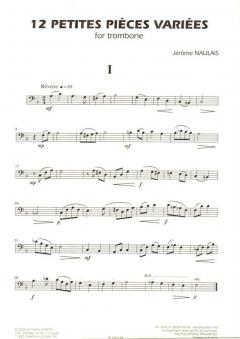 Douze petites pièces variés von Jérôme Naulais 
