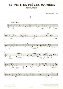 Douze petites pièces variés von Jérôme Naulais 