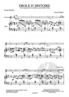 Drôle d'histoire, sib ou ut von Parent 