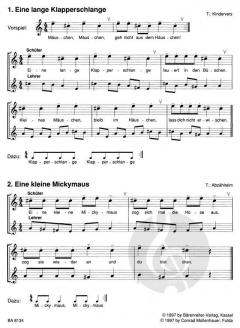 Blockflötensprache und Klanggeschichten Spielbuch 1 (Gisela Rothe) 