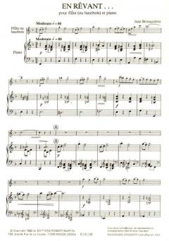 En rêvant von Jean Brouquières 