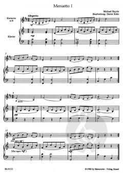 Erstes Spielbuch für Klarinette und Klavier 