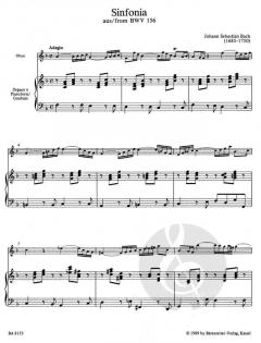 Die schönsten Oboensoli aus den Kirchenkantaten von Johann Sebastian Bach (Download) 