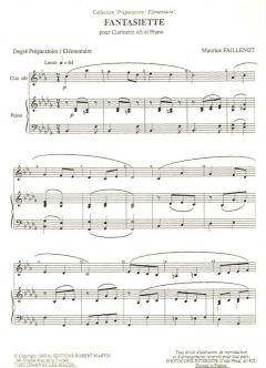 Fantasiette von Maurice Faillenot 