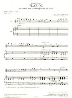 Flabiol von Claude-Henry Joubert 