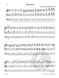 Neue Ausgabe sämtlicher Orgelwerke Band 1 von Felix Mendelssohn Bartholdy im Alle Noten Shop kaufen