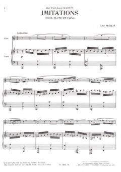 Imitations von Loïc Mallie 