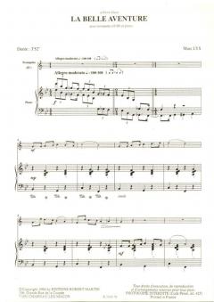 La belle aventure von Marc Lys 