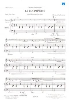 La clarminette von C. Guillonneau 