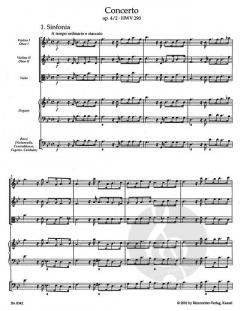 Konzert B-Dur für Orgel und Orchester von Georg Friedrich Händel 