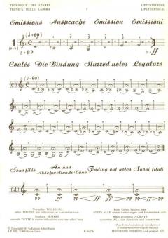 La technique des lèvres 