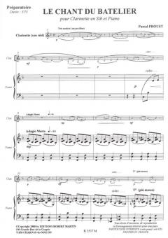 Le chant du Batelier von Pascal Proust 