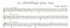 Le déchiffrage pour tous 