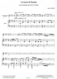 Les jeux de panda von Alain Crepin 