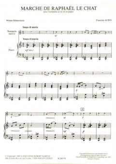 Marche de Raphaël le Chat, Sib ou Ut von Francine Aubin 