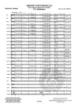 Messe Universelle, les 5 numeros (Alain Crepin) 