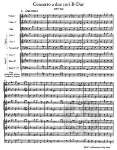 Concerto A due cori HWV 332 (Georg Friedrich Händel) 