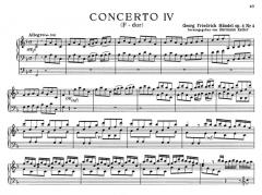 Orgelkonzerte für Orgel allein mit Pedal Heft 2 op. 4 von Georg Friedrich Händel im Alle Noten Shop kaufen