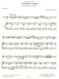 Pastorale variée von Maurice Faillenot 
