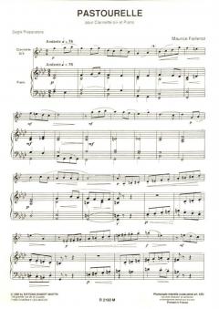 Pastourelle von Maurice Faillenot 