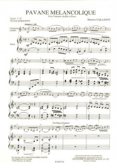 Pavane mélancolique von Maurice Faillenot 