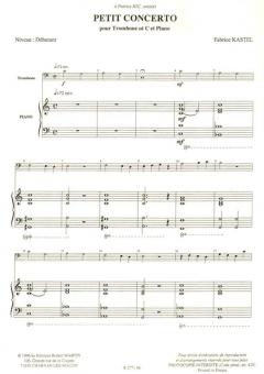 Petit concerto von Fabrice Kastel 