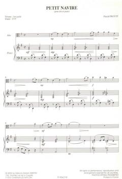 Petit navire von Pascal Proust 