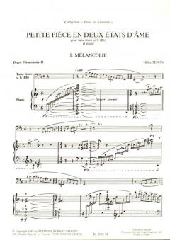 Petite pièce en deux états d'âme, sib von Gilles Senon 